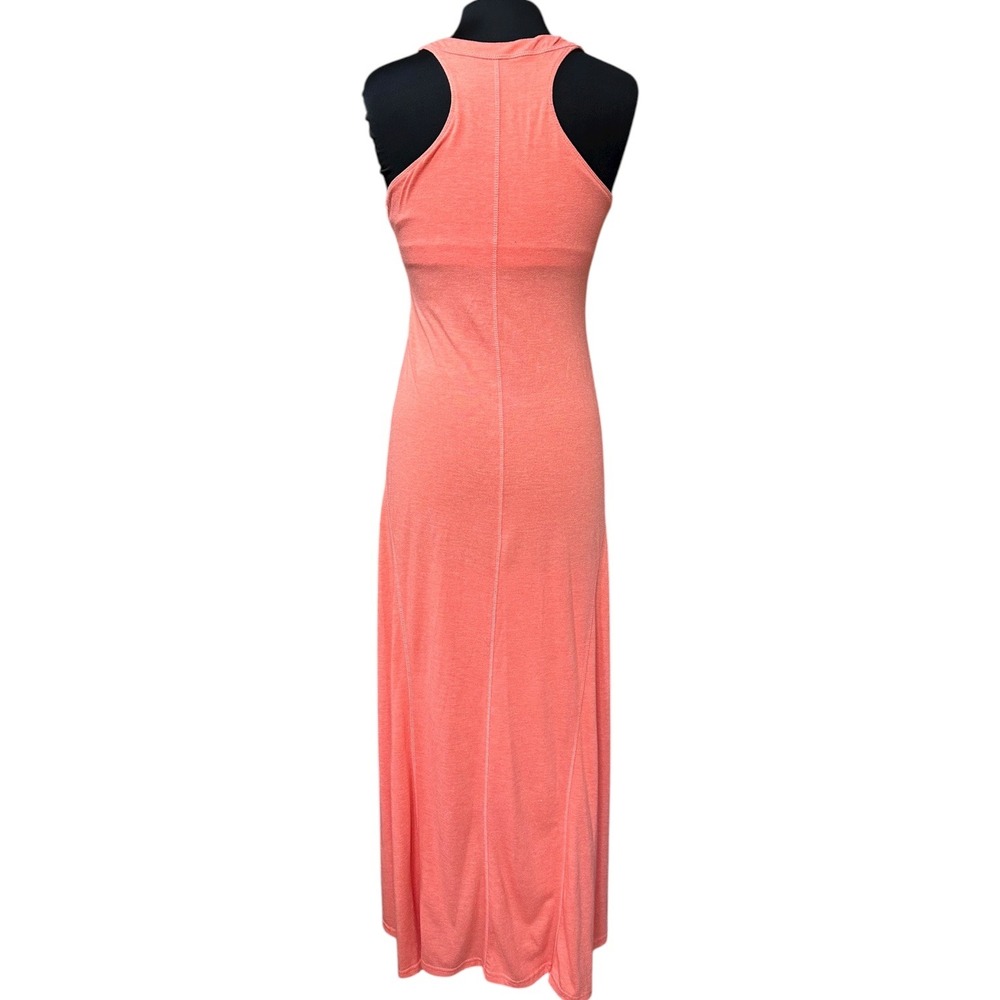 Eddie Bauer Maxi Dress Women's Size S Sleeveless Casual Peach Travel - Picture 10 of 10